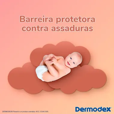 Dermodex Prevent Creme para Preven&ccedil;&atilde;o de Assaduras 7 em 1 60g