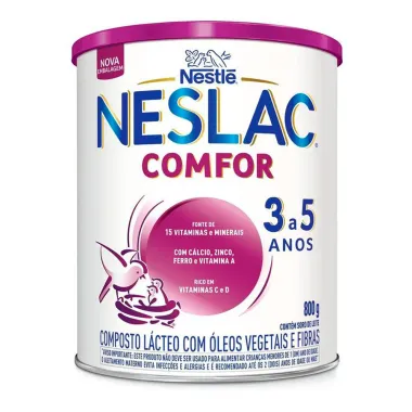 Neslac Comfor Composto L&aacute;cteo 800g