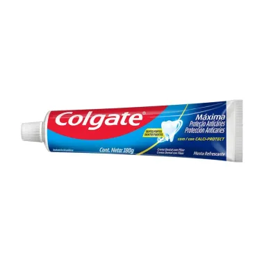 Creme Dental Colgate M&aacute;xima Prote&ccedil;&atilde;o Antic&aacute;ries 180g