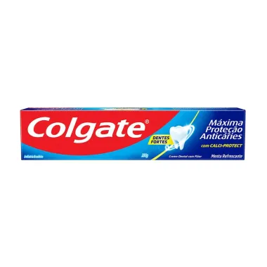 Creme Dental Colgate M&aacute;xima Prote&ccedil;&atilde;o Antic&aacute;ries 180g