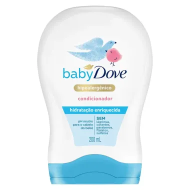 Condicionador Dove Baby Hidratação Enriquecida com 200ml