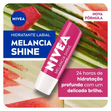 Hidratante Labial Nivea Melancia Shine 4,8g