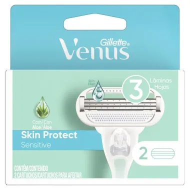 Carga Gillette Venus Divine Sensitive 2 Unidades