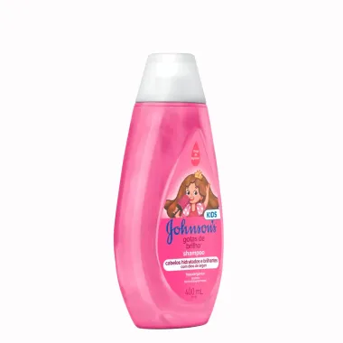 Shampoo Johnson's Gotas de Brilho 400ml