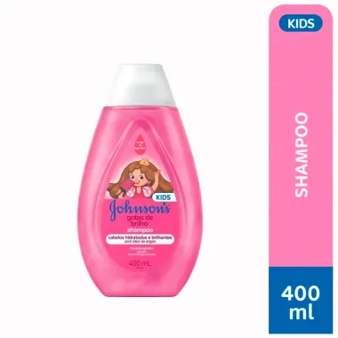 Shampoo Johnson's Gotas de Brilho 400ml