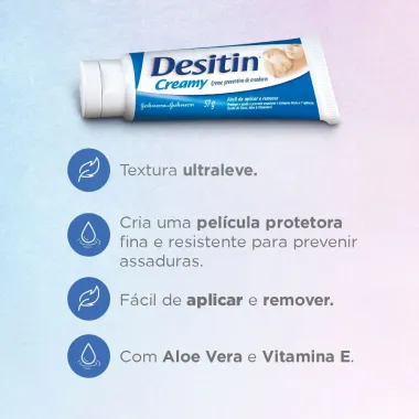 Creme Preventivo de Assaduras Desitin Creamy 113g