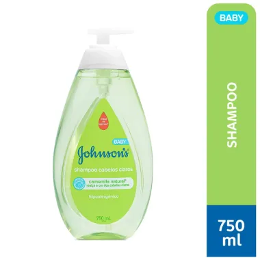 Shampoo Johnson's Baby Cabelos Claros 750ml