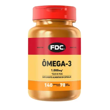 Ômega 3 1.000mg FDC 140 Cápsulas