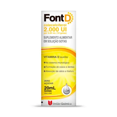 Font D Gotas com 20ml