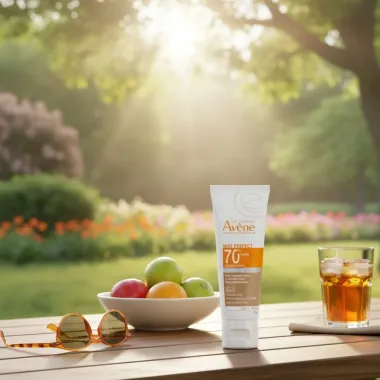 Protetor Solar Avène Mat Perfect Fluido Clareador FPS 70 Cor Média 40g