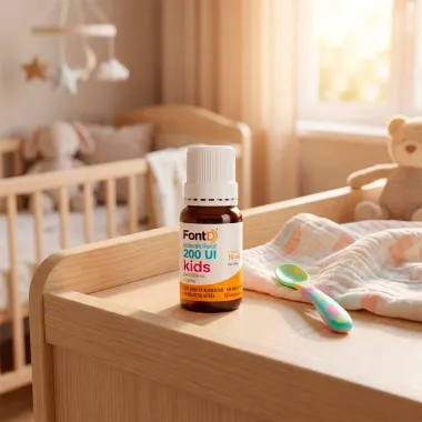 Font D 200UI Kids Gotas com 10ml