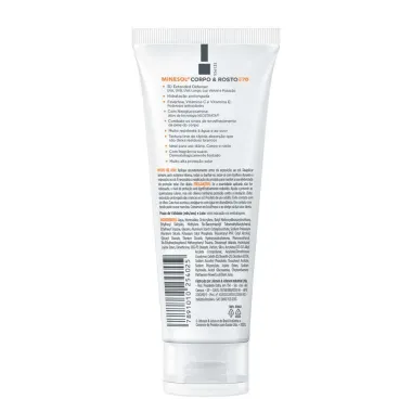 Protetor Solar Minesol NeoStrata Corpo e Rosto FPS 70 120ml