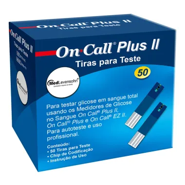 On Call Plus II Tira Teste com 50 Unidades