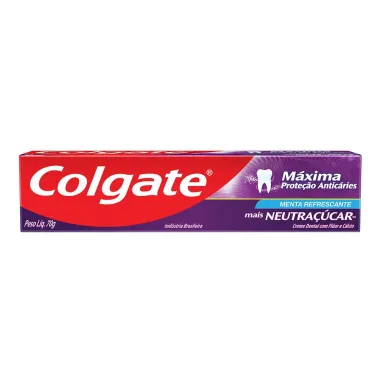 Creme Dental Colgate Máxima Proteção Anticáries Mais Neutraçúcar 70g