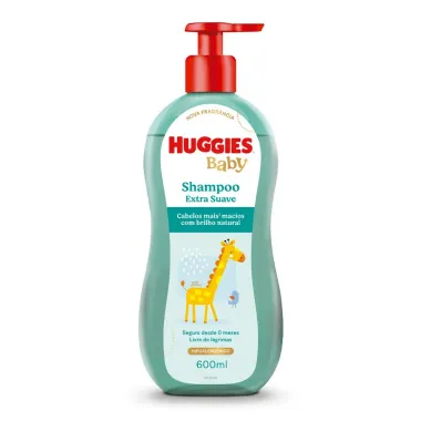 Shampoo Infantil Huggies Extra Suave 600ml