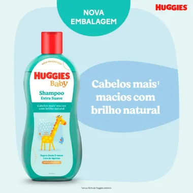 Shampoo Infantil Huggies Extra Suave 600ml