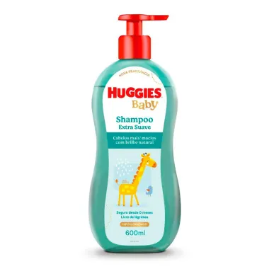 Shampoo Infantil Huggies Extra Suave 600ml
