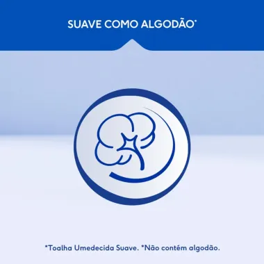 Toalha Umedecida Plenitud com 42 Unidades