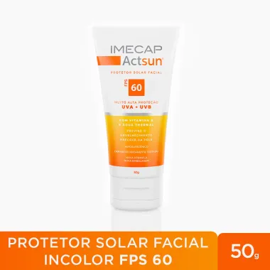 Protetor Solar Imecap Actsun FPS 60 50g