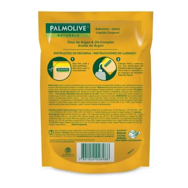 Sabonete Líquido para as mãos Palmolive Naturals Sensação Luminosa Refil 200ml