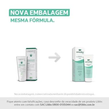 Umiditá AI Libbs Creme Hidratante 45g