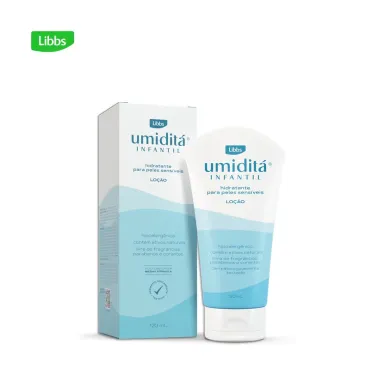 Umiditá Infantil Libbs Loção Hidratante com 120ml