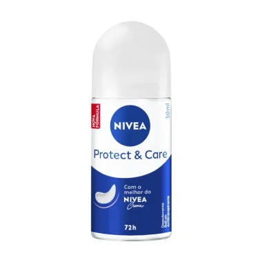 Desodorante Nivea Antitranspirante Roll On Protect & Care 50ml