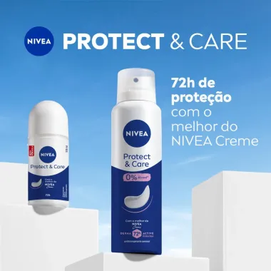 Desodorante Nivea Antitranspirante Roll On Protect & Care 50ml