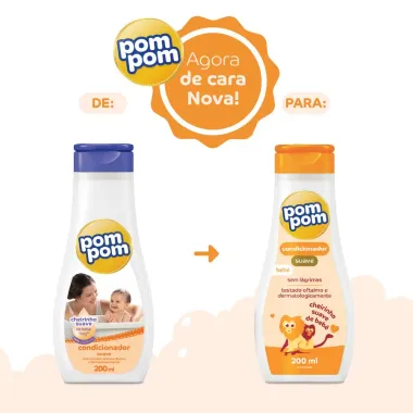 Condicionador Infantil Pom Pom Suave com 200ml
