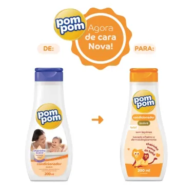 Condicionador Infantil Pom Pom Suave com 200ml