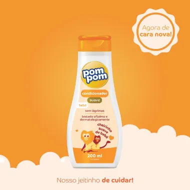 Condicionador Infantil Pom Pom Suave com 200ml