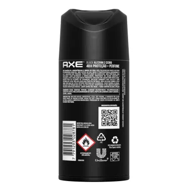 Desodorante Body Spray Aerosol Axe Black 150ml