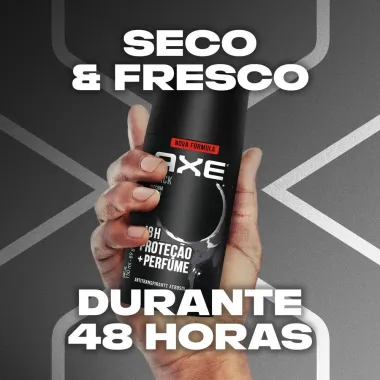 Desodorante Body Spray Aerosol Axe Black 150ml