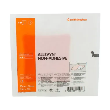 Curativo Allevyn Não Adesivo 10cmx10cm com 1 Unidade