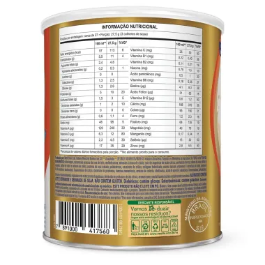 Nutren Senior Complemento Alimentar Baunilha Zero Lactose 740g