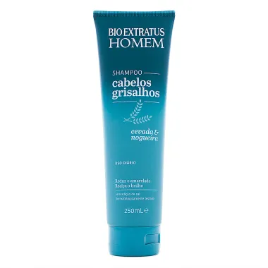 Shampoo Bio Extratus Homem Cabelos Grisalhos com 250ml