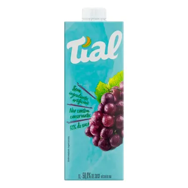 Suco Tial Uva com 1 Litro