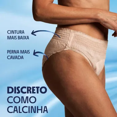 Roupa &Iacute;ntima Plenitud Plus Unissex Tamanho G/XG 16 Unidades Descart&aacute;veis