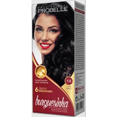 Tonalizante Probelle Burguesinha Preto Intenso 1.0