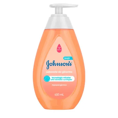 Sabonete Líquido de Glicerina Johnson's Baby 400ml