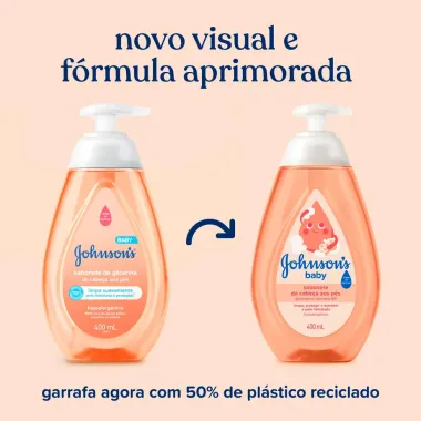 Sabonete Líquido de Glicerina Johnson's Baby 400ml