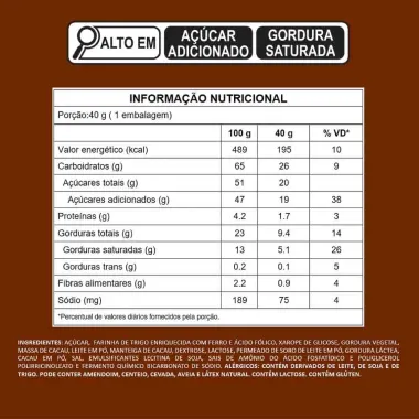 Chocolate Twix Triplo Chocolate com 40g Edição Limitada