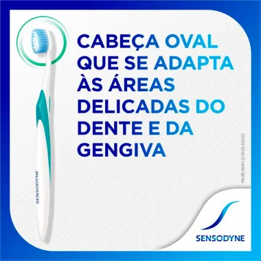 Escova Dental Sensodyne Multi Proteção Macia Cores Sortidas com 1 Unidade