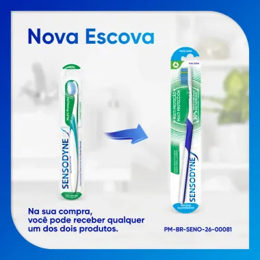 Escova Dental Sensodyne Multi Prote&ccedil;&atilde;o Macia Cores Sortidas com 1 Unidade