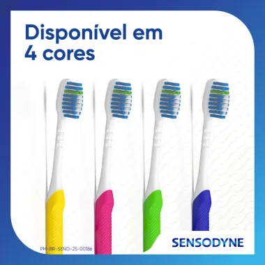Escova Dental Sensodyne Multi Prote&ccedil;&atilde;o Macia Cores Sortidas com 1 Unidade