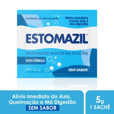 Estomazil Pó Efervescente Sem Sabor Sachê 5g