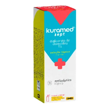 Kuramed Sept 10mg/ml Solução Tópica com 30ml