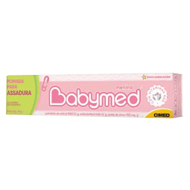 Babymed Menina Pomada Contra Assadura com 45g