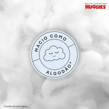 Lenços Huggies Higiene Superior Limpam 2x Mais 4 x 48 Unidades