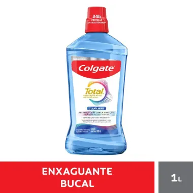 Enxaguante Bucal Colgate Total 12 Clean Mint Sem &Aacute;lcool 1 Litro